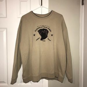 embroidered sweatshirt